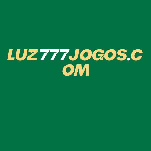 Logo da LUZ777JOGOS